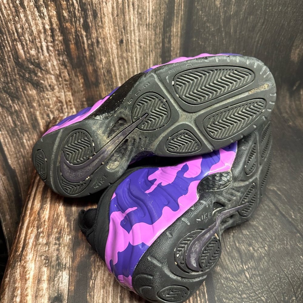 Nike Air Foamposite Pro Purple Camo - Size 9.5 - Picture 8 of 8